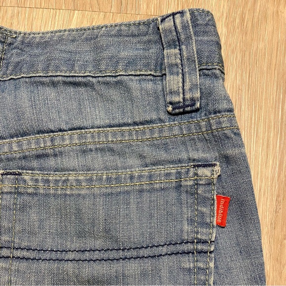 Indiblue Women’s Blue Soft Vintage Denim Jeans Shorts Y2K Stonewash Size Women S - Picture 6 of 9